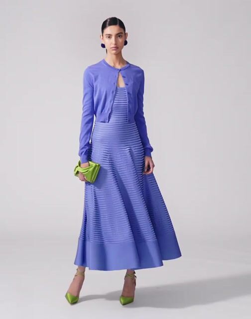 CAROLINA HERRERA カーディガン Cropped Cardigan - Ready - To - Wear | Carolina Herrera