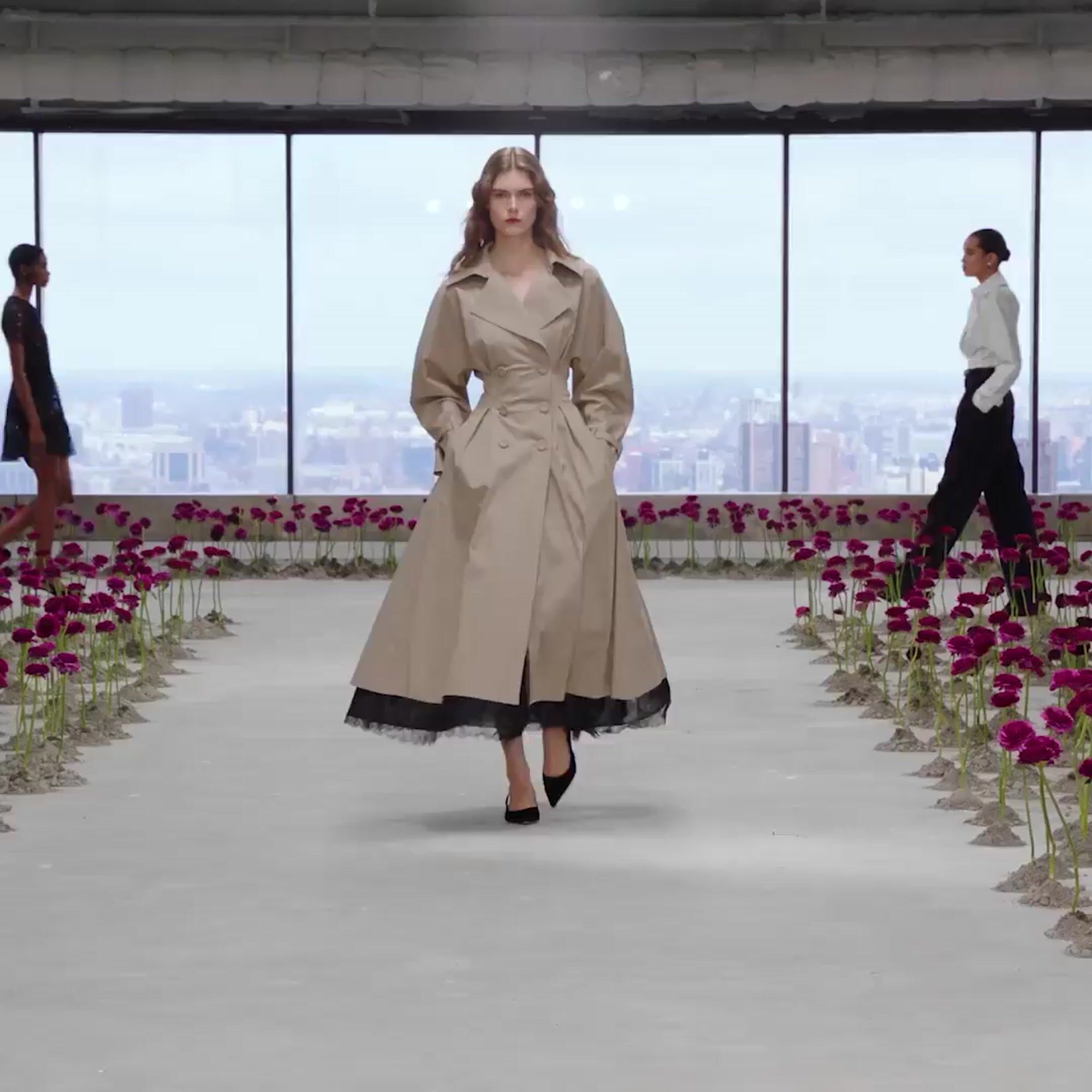 Veste Utilitaire Femme Carolina Herrera Verte Taille XS - Manches Longues, Ceinturée, Occasion